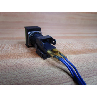 Omron A3GJ-6011-3 Pushbutton Green WWires - Used