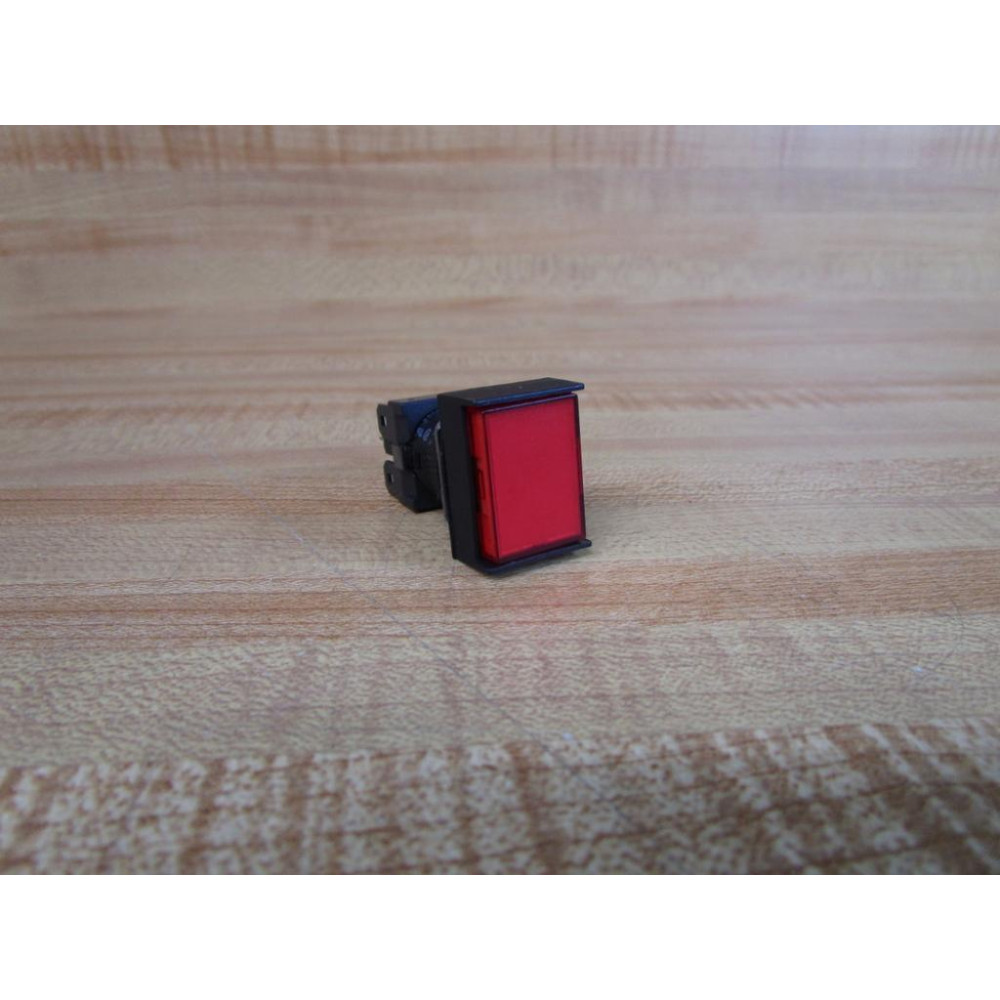 Omron A3GJ-6011-3 Pushbutton Red WBase - New No Box