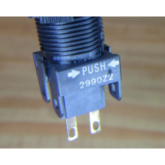 Omron A3GJ-6011-3 Pushbutton Red WBase - New No Box