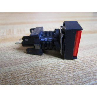 Omron A3GJ-6011-3 Pushbutton Red WBase - New No Box