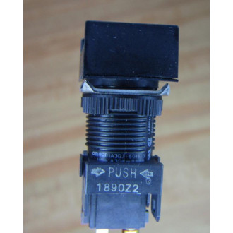 Omron A3GJ-6011-3 Pushbutton White WBase And Wires - Used