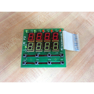 Fuji TK4A9504 2-Piece Temp.Controller Board TK339662R1 Only - Used