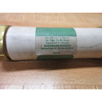 Buss REN-100 Bussmann Fuse Cross Ref 4XH75 (Pack of 3) - Used