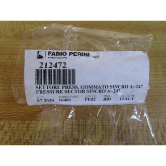 Fabio Perini 212472 Pad, Rubber Covered Sincro 1249426 - New No Box