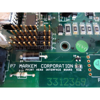 Markem 3312369 Print Head Interface Board - Used