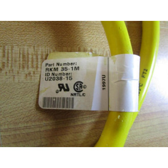 Turck RKM-35-1M Mini Fast Molded Cordset U2038-15