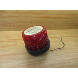 North American Signal ST-500-R Strobe Light Red 120 VAC ST500R - Used