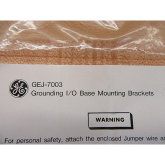 GE Fanuc Automation GEJ-7003 Ground Cable Kit GEJ7003 (Pack of 5)
