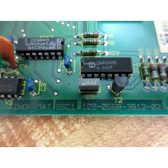 Indramat 109-0668-3A12-02 SSC1 Board 109-0668-3B12-02 - Used