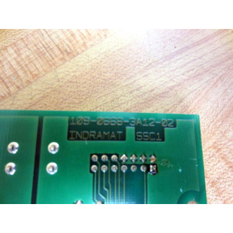 Indramat 109-0668-3A12-02 SSC1 Board 109-0668-3B12-02 - Used