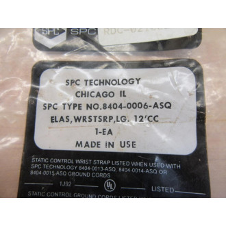 SPC Technology 8404-0006-ASQ Static Control Wrist Strap 84040006ASQ