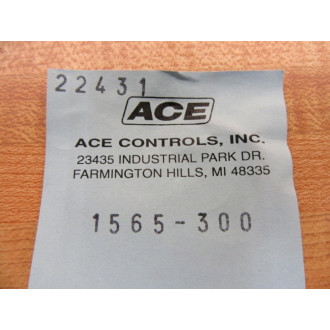 Ace Controls, 1565-300 Seal Kit 1565300