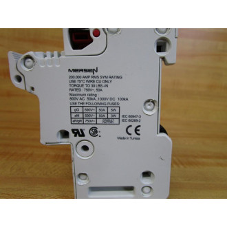 FerrazShawmut US143M 50A Fuse Holder WSurge Suppressor - Used
