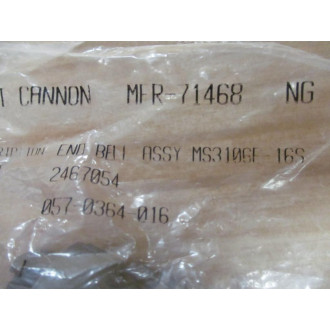 ITT Cannon MS3106F16S-1P Circular Connector MS3106F16S1P