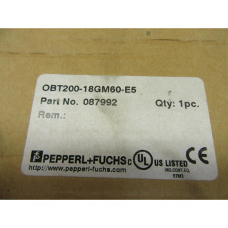 Pepperl + Fuchs 087992 Diffusive Sensor