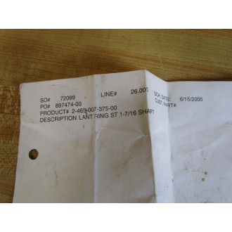 Viking 2-465-007-375-00 Lantern Ring 246500737500