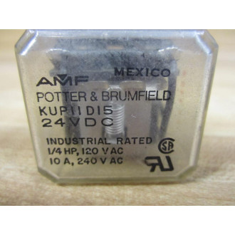 Potter & Brumfield KUP-11D15-12V Relay KUP-11D15-12-12V DC - Used