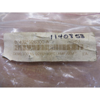 Demedco B04921926300-A Clamp Arm B04921926300A - New No Box