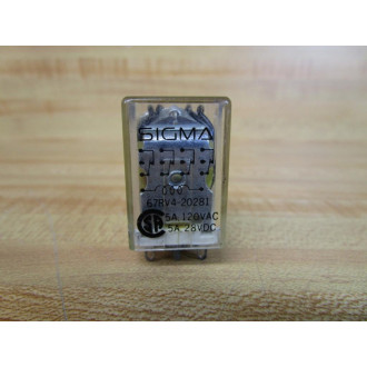 Sigma 67RV4-20281 Relay 37RV420281 109P182 - Used