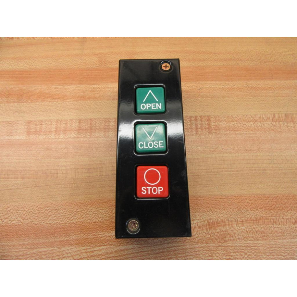 Gleason Avery PBU-3 Pushbutton Station PBU3 Black - New No Box