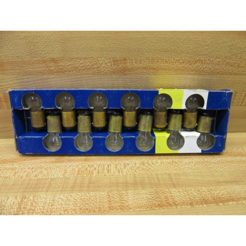 General Electric 6SGDC Indicator Lamps GE (Pack of 12) General Electric 6SGDC Indicator Lamps GE (Pack of 12)