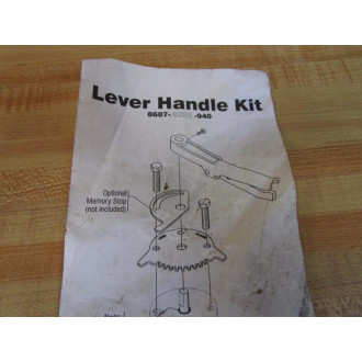 Milwaukee 8687-SC-940 Lever Handle Kit 8687-940 - New No Box