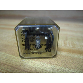 Potter & Brumfield KUP-14D11-24V Relay 24Vdc KUP-14D11-24 - Used