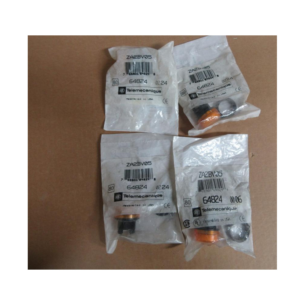 Telemecanique ZA2BV05 Pilot Light 64824 (Pack of 4)
