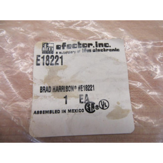 Efector E18221 Connecting Cable 3 Wire