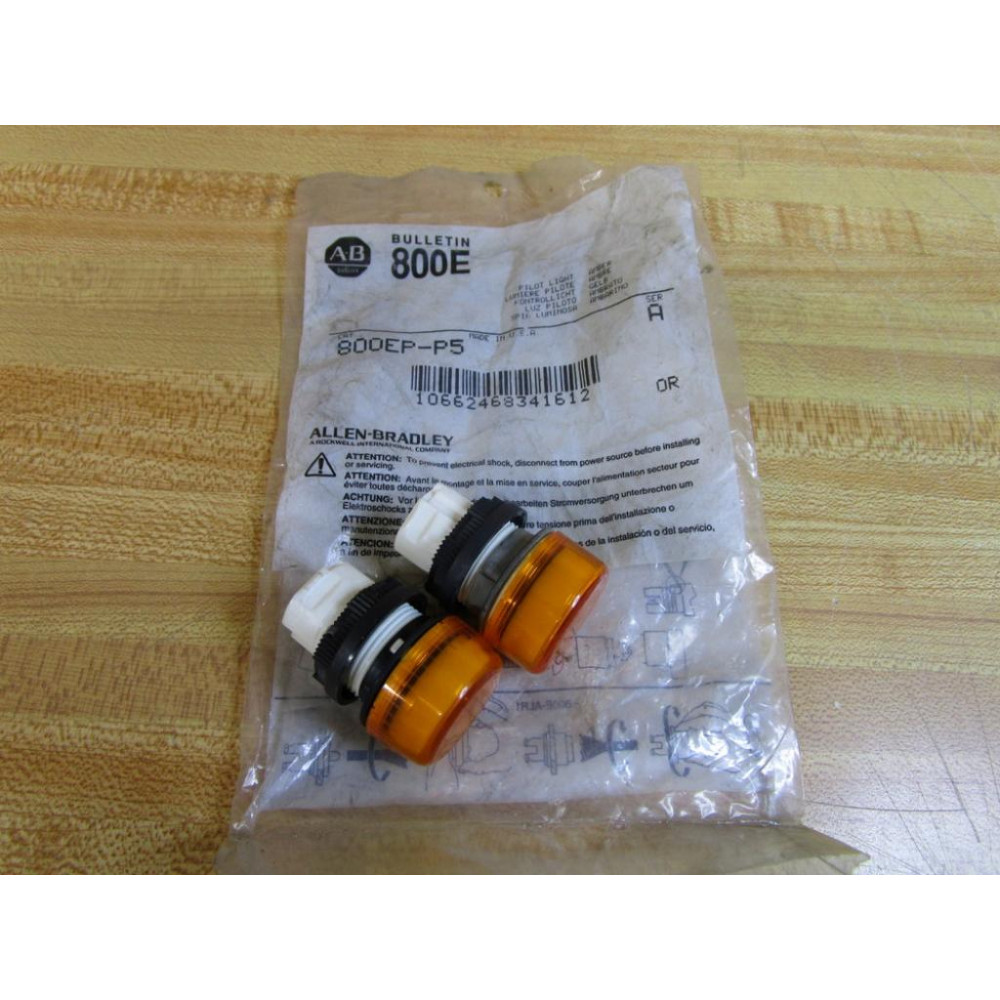 Allen Bradley 800EP-P5 Pilot Light 800EPP5 (Pack of 2)