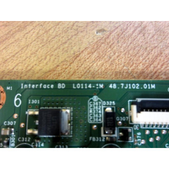 Dell L0114-1M Interface Board 48.7J102.01M - Used