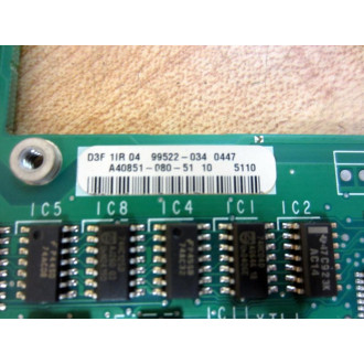 Allen Bradley 40851-080-51 Circuit Board A40851-080-51 40851-079-08 - Used