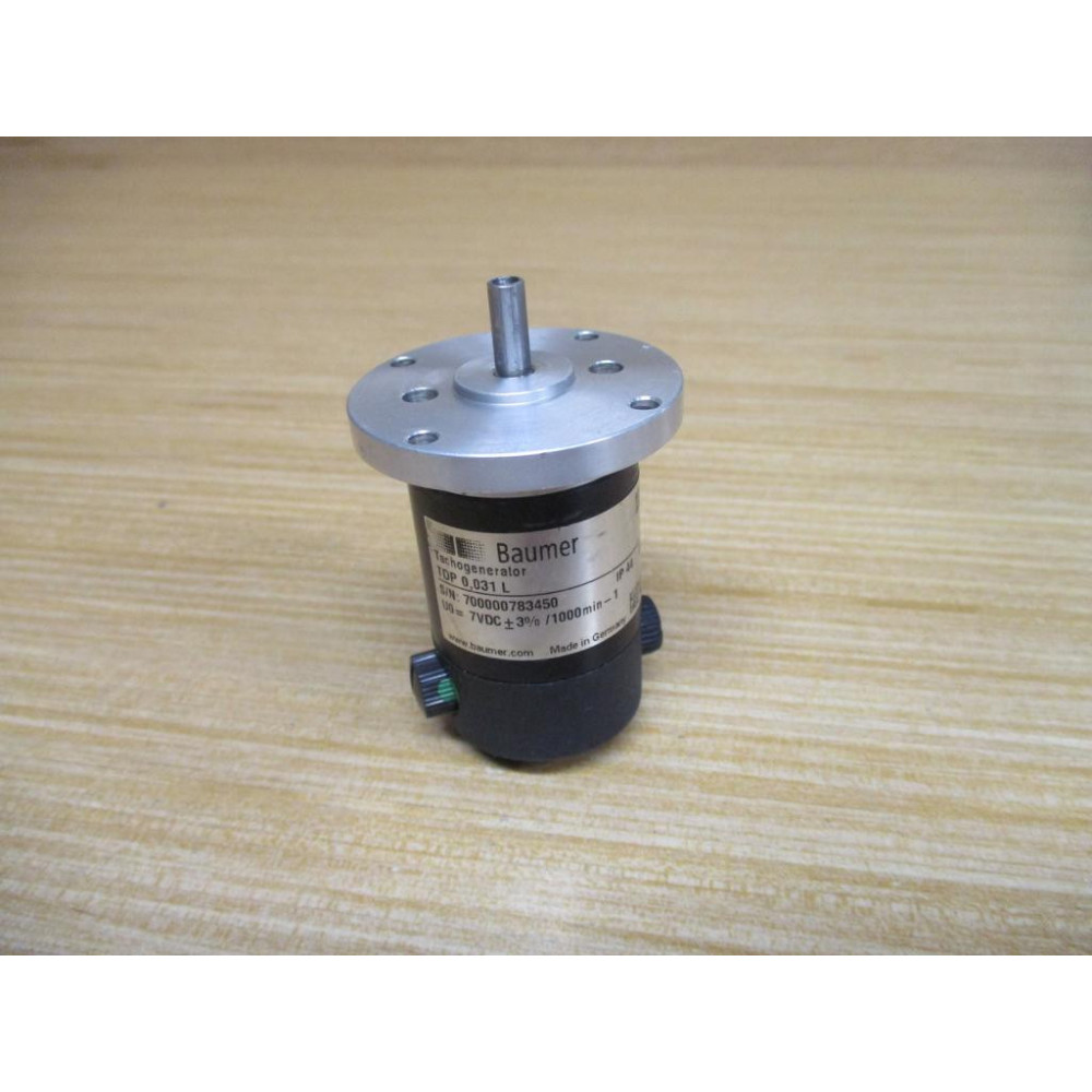 Baumer TDP 0,031L Hubner Tachogenerator TDP0031L - New No Box