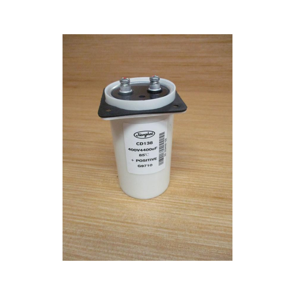 Jianghai CD138 400V 4400uF Capacitor CD138 Cracked Housing - New No Box