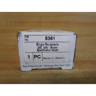 Pass & Seymour 5361 Receptacle (Pack of 7)