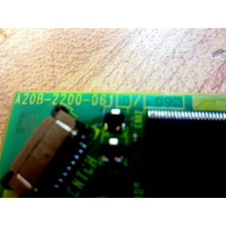 Fanuc A20B-2200-0610 Circuit Board A20B-2200-061009D - Used