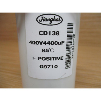 Jianghai CD138 400V 4400uF Capacitor CD138 - New No Box
