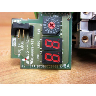Mitsubishi J2SB-C01-EG Circuit Board J2SB-C01C-EG BC386A344G53 - Used