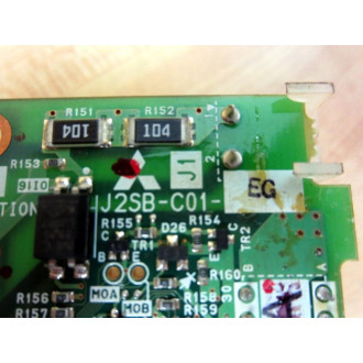 Mitsubishi J2SB-C01-EG Circuit Board J2SB-C01C-EG BC386A344G53 - Used