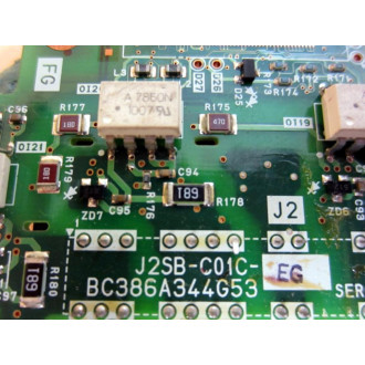 Mitsubishi J2SB-C01-EG Circuit Board J2SB-C01C-EG BC386A344G53 - Used