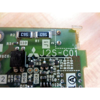 Mitsubishi J2S-C01 Circuit Board J2S-C01C BC386A360G51 - Used