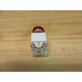 Square D 9001-SKR9P1RH13 Pushbutton 9001SKR9P1RH13 - Used