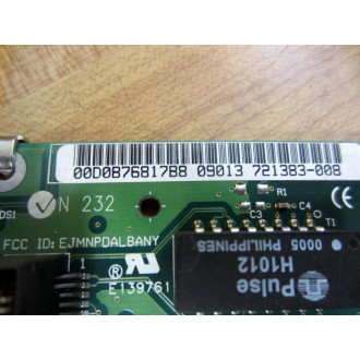 Intel 721502-005 PCI Network Card 721503-005 wAdapter Bar - Used