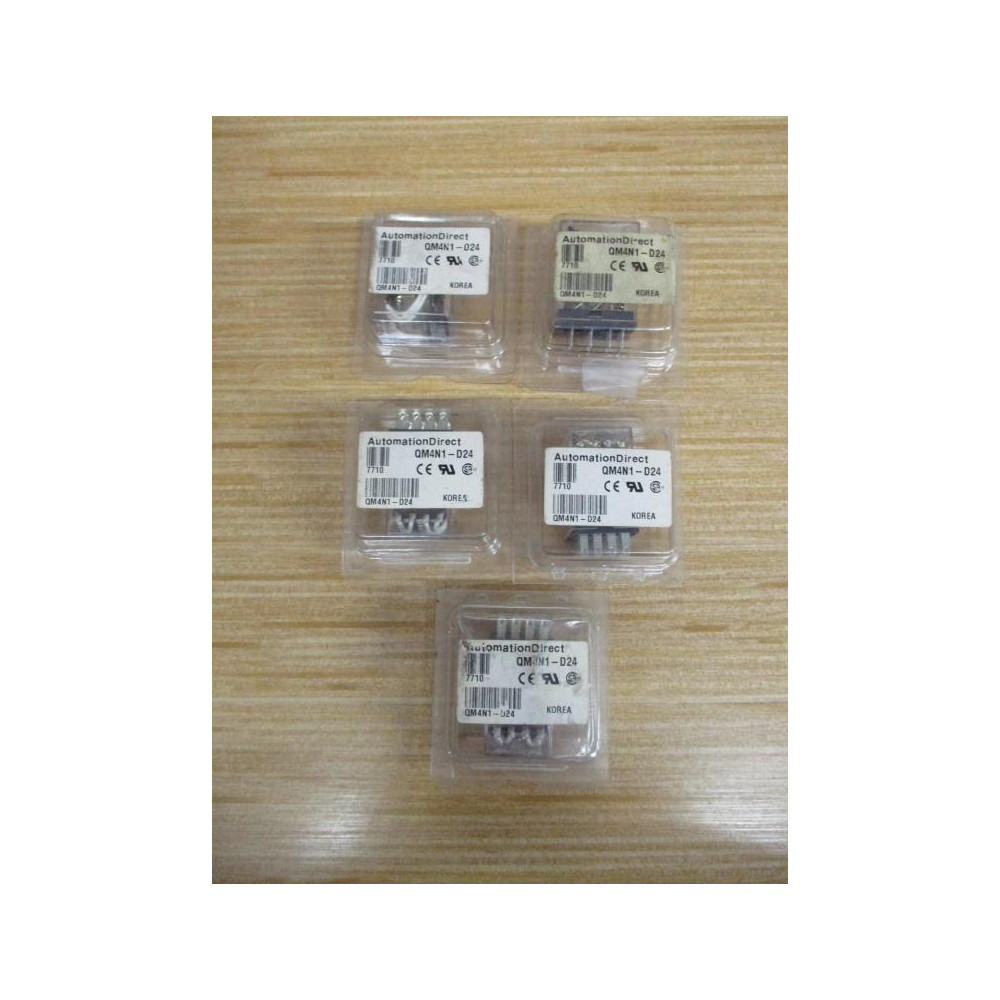 Automation Direct QM4N1-D24 Ice Cube Control Relay QM4N1D24 (Pack of 5)