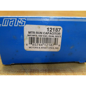 Mars 12187 MTR Run Capacitor