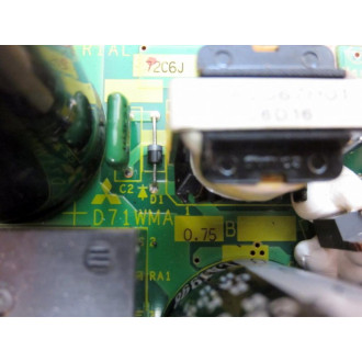 Mitsubishi D71WMA0.75B Power Board D71WMA075B Board As Is - Parts Only