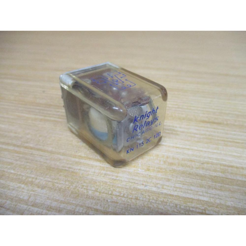 Knight KN-115-2C-12D Relay KN1152C12D - Used
