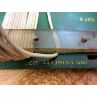General Electric 44B392165-001 GE Circuit Board 44A390419-G01 W60 Leads - Used