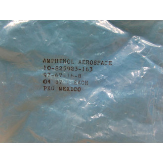 Amphenol 10-825923-163 Cable Connector 97-67-16-8 (Pack of 3)