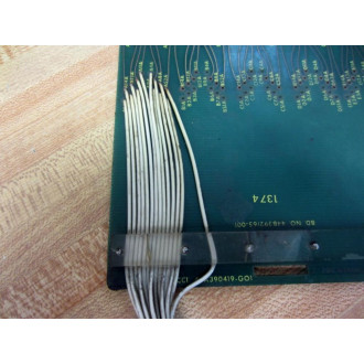 General Electric 44B392165-001 GE Board 44A390419-G01 W14 Leads - Used